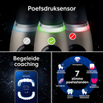 Oral-B Oral-B iO 10 Lunar Gold + 2x GRATIS Oral-B 3D-White Arctic Fresh Tandpasta