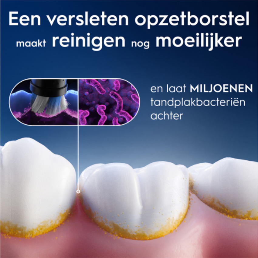 Oral-B iO Gentle Care opzetborstels - Wit - 8 stuks Oral-B Oral-B iO Gentle Care opzetborstels - Wit - 8 stuks