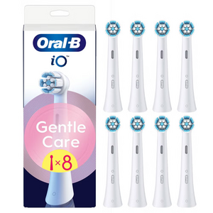 Oral-B Oral-B iO Gentle Care opzetborstels - Wit - 8 stuks Oral-B iO Gentle Care opzetborstels - Wit - 8 stuks