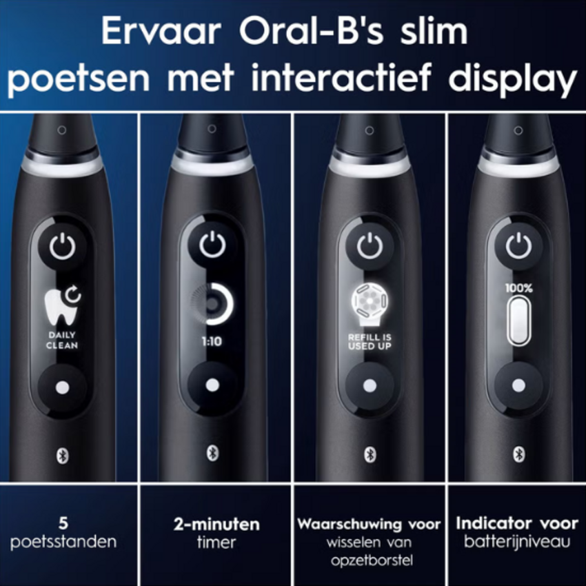 Oral-B Oral-B iO Series 6 Black + Extra Body Pink