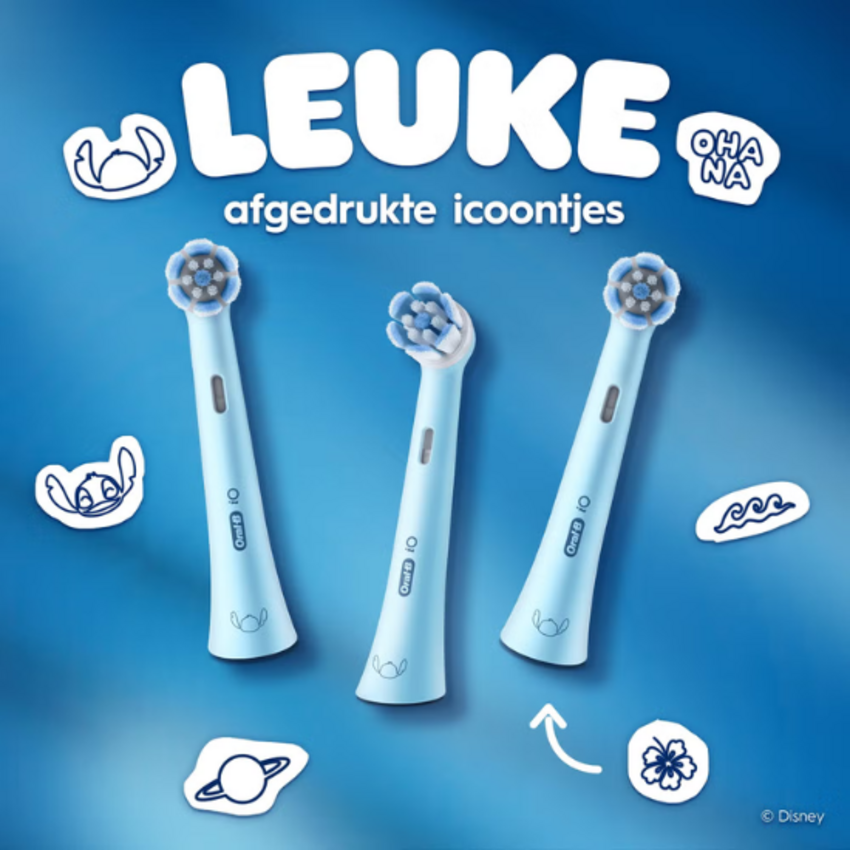 Oral-B Oral-B iO Kids 6+ Stitch opzetborstels - 8 stuks
