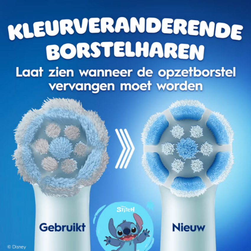 Oral-B Oral-B iO Kids 6+ Stitch opzetborstels - 8 stuks