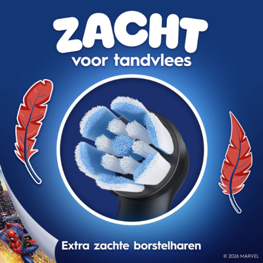 Oral-B Oral-B iO Kids 6+ Spiderman opzetborstels - 2 stuks