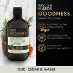 Baylis & Harding Baylis & Harding Bath Soak Goodness Oud, Cedar & Amber - 500 ml