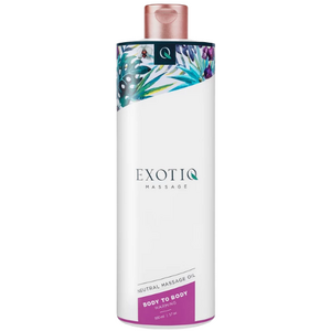 Exotiq Body To Body Verwarmende Massageolie - 500 ml