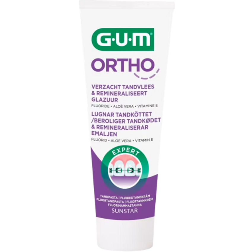 GUM GUM Ortho Tandpasta - 75 ml