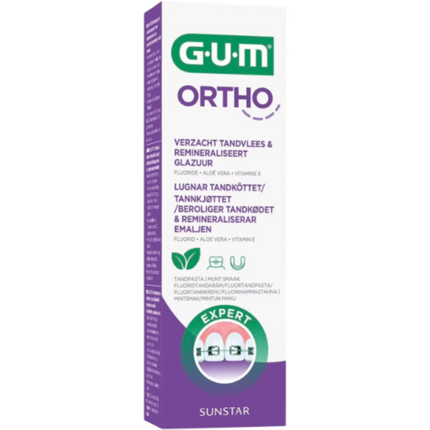 GUM GUM Ortho Tandpasta - 75 ml