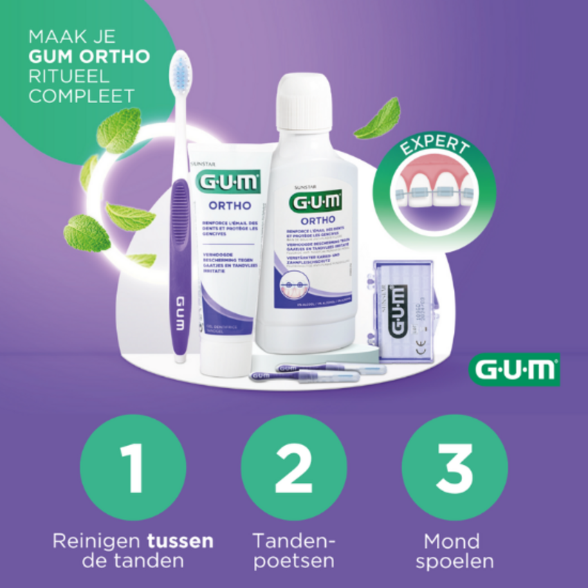 GUM GUM Ortho Tandpasta - 75 ml