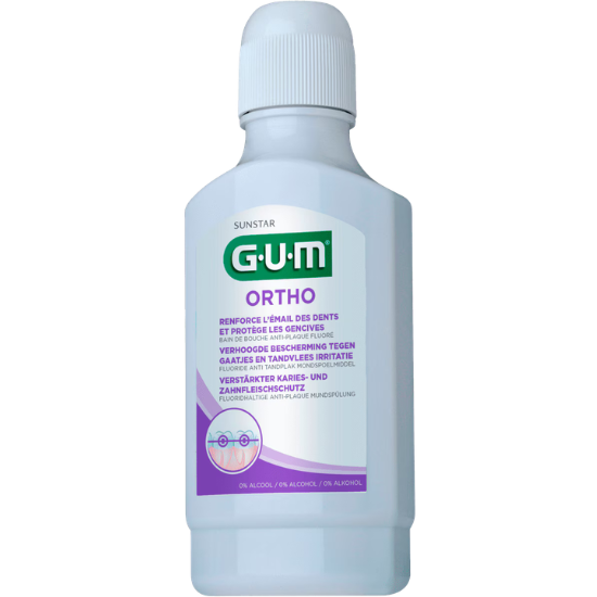 GUM Ortho Mondspoelmiddel 300 ml