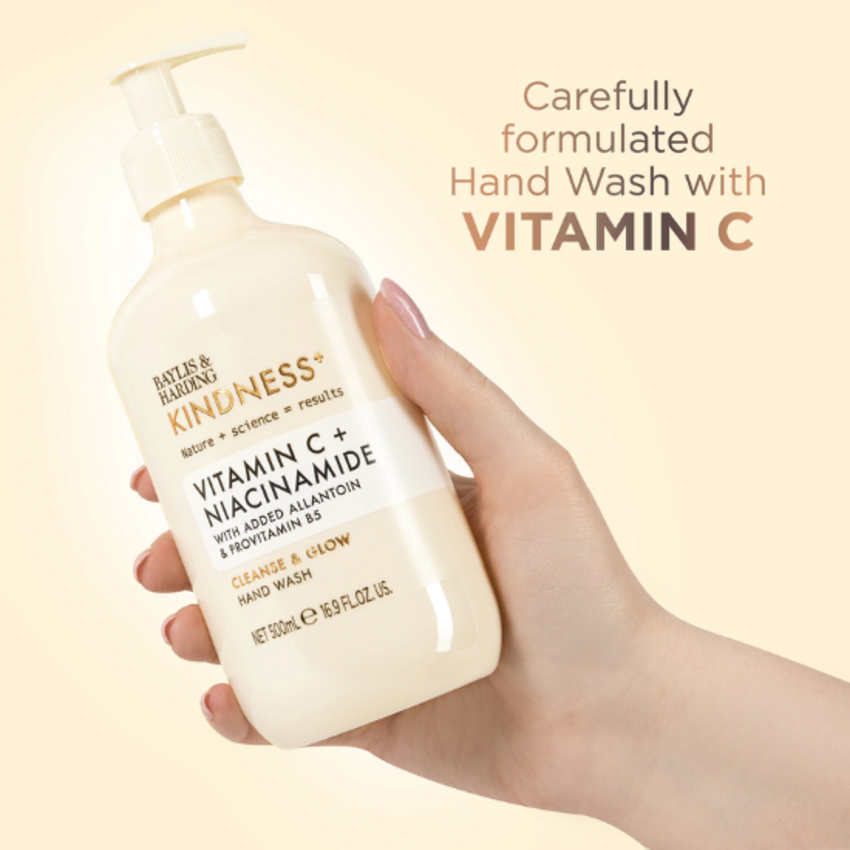 Baylis & Harding Baylis & Harding Kindness+ Vitamin C + Niacinamide Handzeep - 500 ml