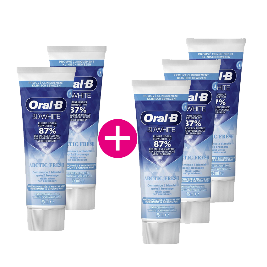 Oral-B Oral-B 3D White Arctic Fresh Tandpasta - 75 ml