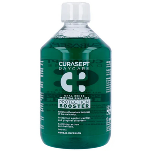 Curasept Curasept Daycare Protection Booster Mondspoelmiddel - Herbal Invasion - 500 ml Curasept Daycare Protection Booster Mondspoelmiddel - Herbal Invasion - 500 ml
