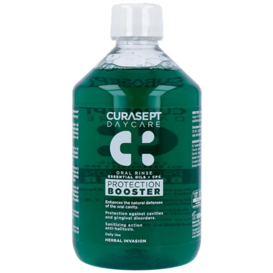 Curasept Daycare Protection Booster Mondspoelmiddel - Herbal Invasion - 500 ml