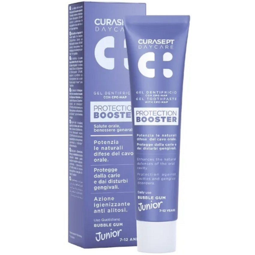 Curasept Curasept Daycare Protection Booster Tandpasta - Junior Bubble Gum - 50 ml