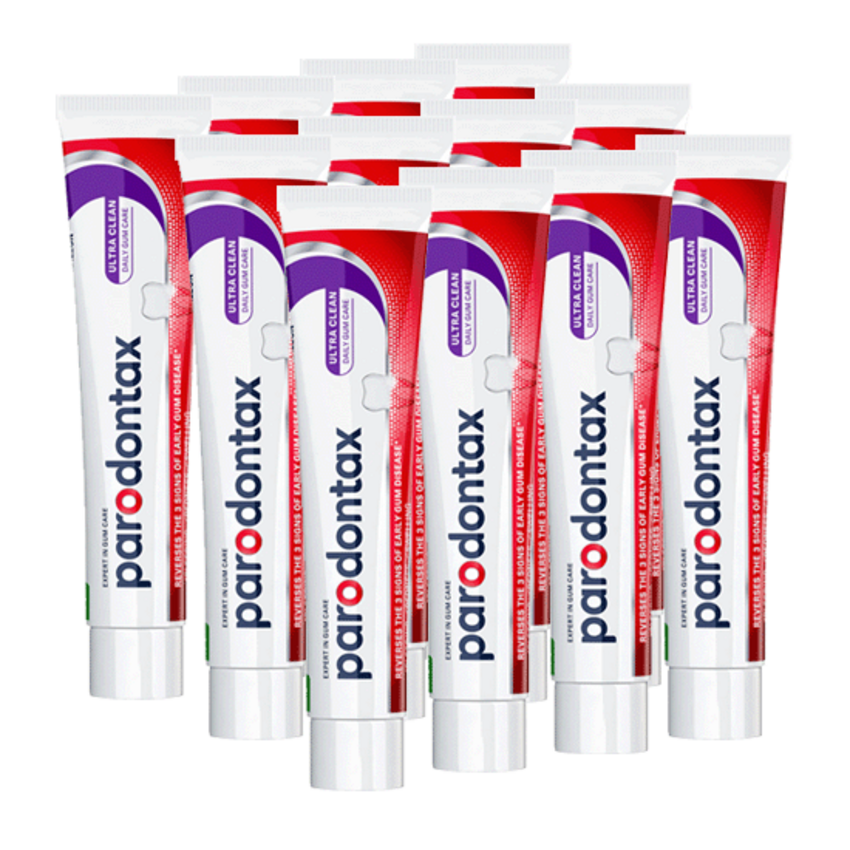 Parodontax Parodontax Ultra Clean Tandpasta - 12 x 75 ml - Promo Pack