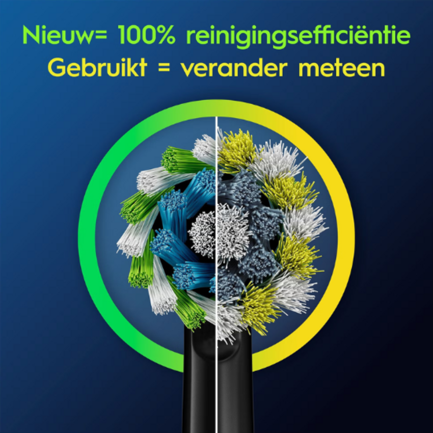 Oral-B Oral-B PRO Cross Action Black opzetborstels - 10 stuks - Value Pack