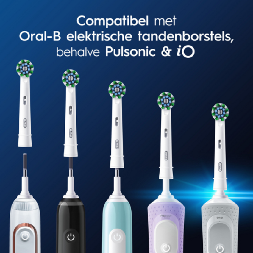 Oral-B Oral-B PRO Cross Action opzetborstels - 10 stuks - Value Pack