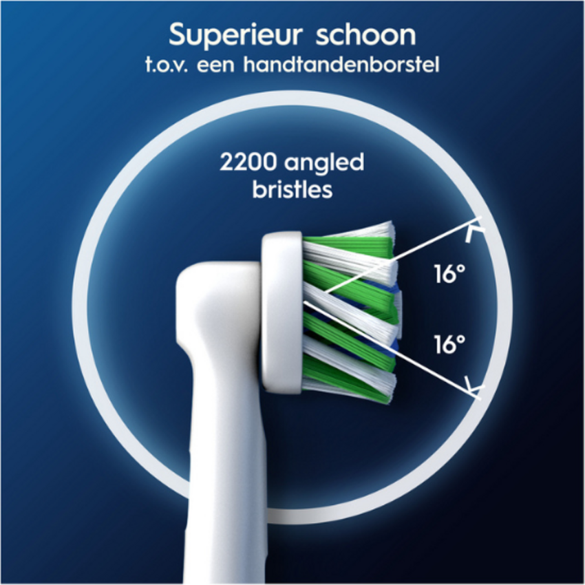 Oral-B Oral-B PRO Cross Action opzetborstels - 10 stuks - Value Pack
