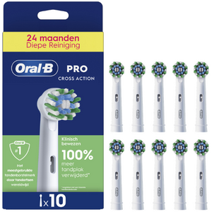 Oral-B PRO Cross Action opzetborstels - 10 stuks - Value Pack