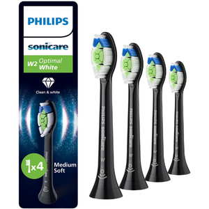 Philips Sonicare W2 Optimal White HX6064/88 - Black - 4 stuks