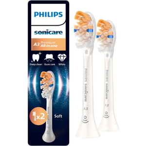 Philips Sonicare A3 Premium All-in-One HX9092/87 - White - 2 stuks