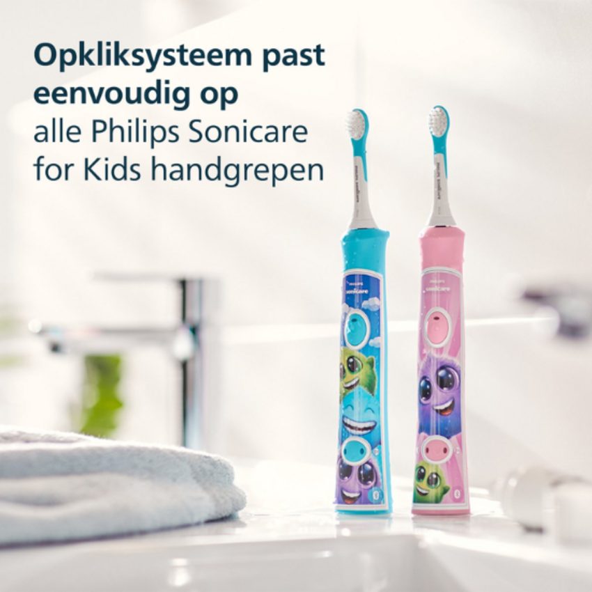 Philips Philips Sonicare For Kids 3+ opzetborstels HX6032/90 - 2 stuks