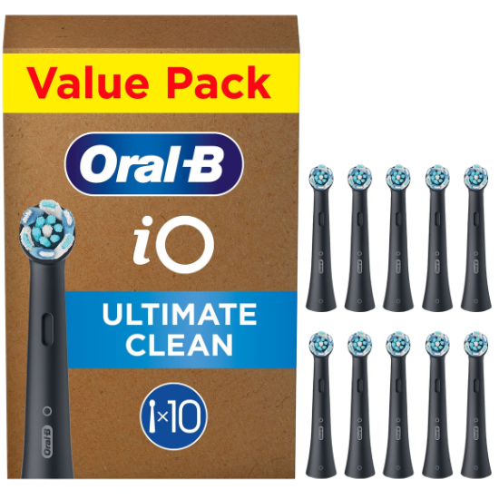 Oral-B Oral-B iO Ultimate Clean Black opzetborstels - 10 stuks