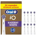 Oral-B Oral-B iO Radiant White opzetborstels - White - 8 stuks