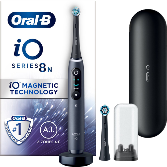 Oral-B Oral-B iO Series 8N Black Onyx Elektrische Tandenborstel