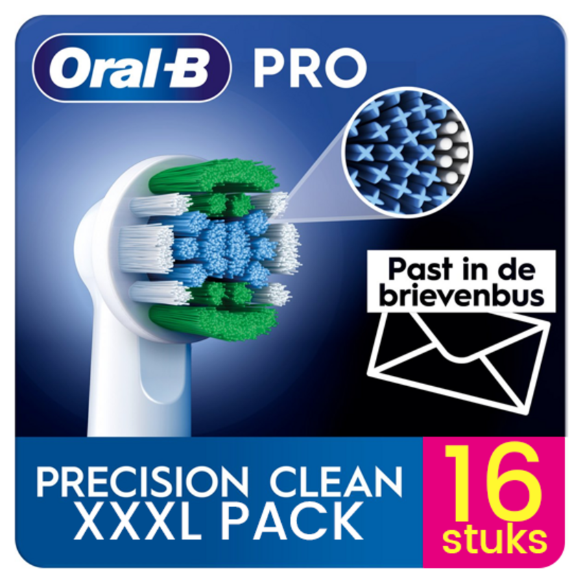 Oral-B Oral-B PRO Precision Clean XXXL Mega Pack opzetborstels - 16 stuks