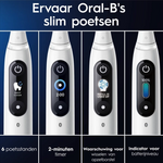 Oral-B iO Series 8N White Elektrische Tandenborstel + 1 extra opzetborstel Oral-B Oral-B iO Series 8N White Elektrische Tandenborstel + 1 extra opzetborstel