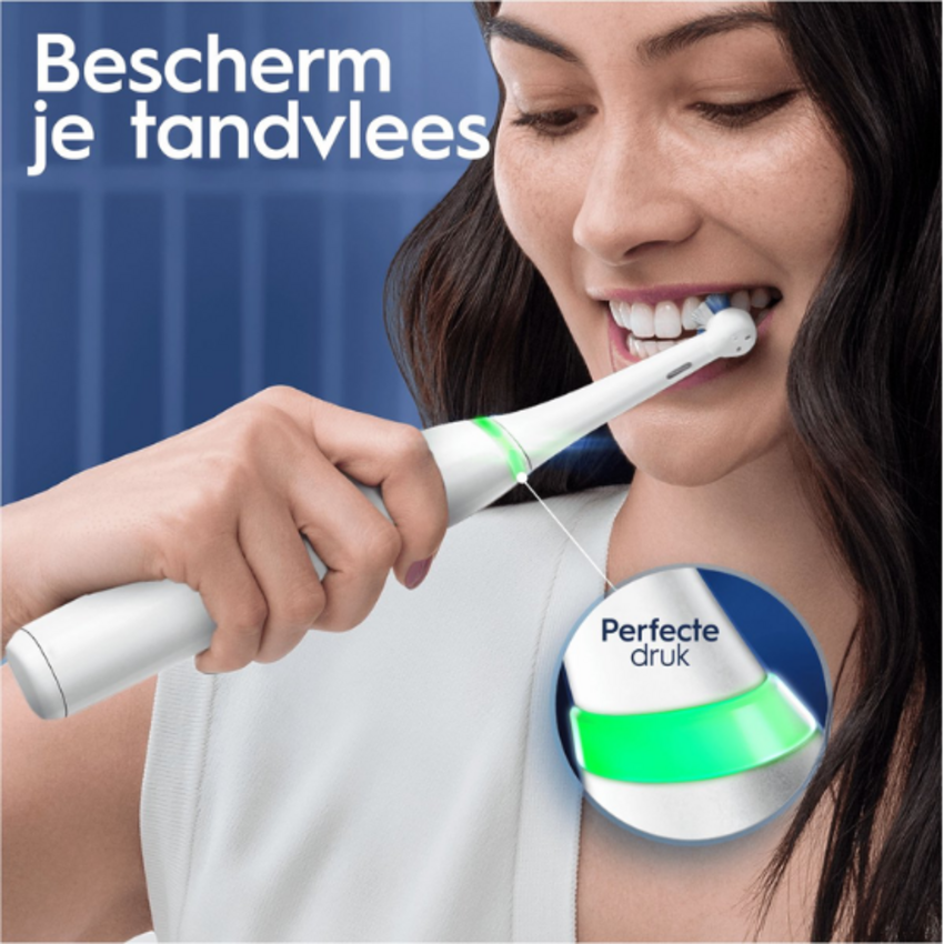 Oral-B iO Series 8N White Elektrische Tandenborstel + 1 extra opzetborstel Oral-B Oral-B iO Series 8N White Elektrische Tandenborstel + 1 extra opzetborstel
