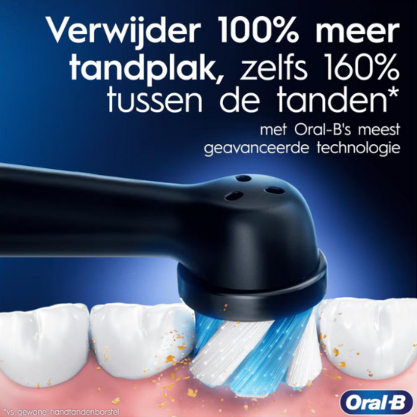 Oral-B Oral-B iO Series 5N Black + 2x Gratis Oral-B 3D-White Arctic Fresh Tandpasta