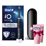 Oral-B Oral-B iO Series 5S Black + 2x Gratis Oral-B 3D-White Arctic Fresh Tandpasta