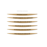 Onruststokers - 100 stuks