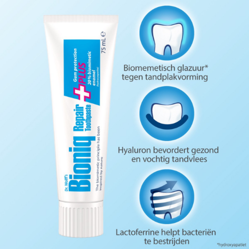 Bioniq Bioniq Repair + Gum Protection Tandpasta - 75 ml