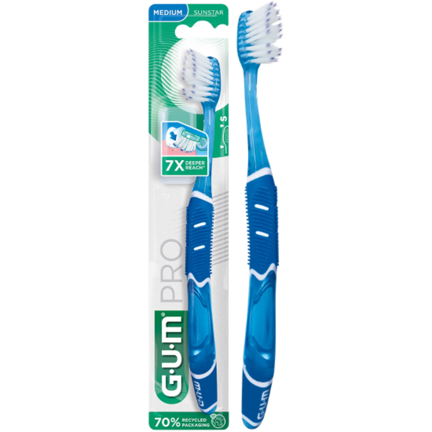 GUM GUM Technique Pro Tandenborstel 528 Medium Compact