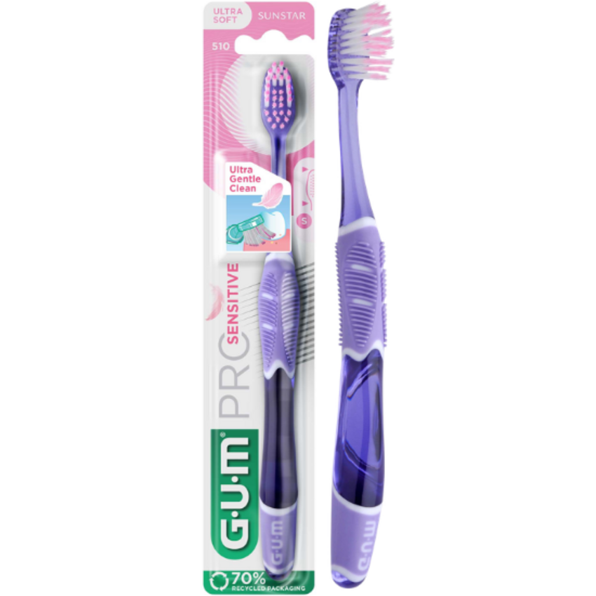 GUM GUM Pro Sensitive Ultra Soft 510 Tandenborstel
