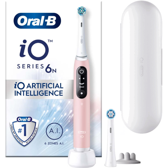 Oral-B Oral-B iO Series 6N Pink Sand Elektrische Tandenborstel