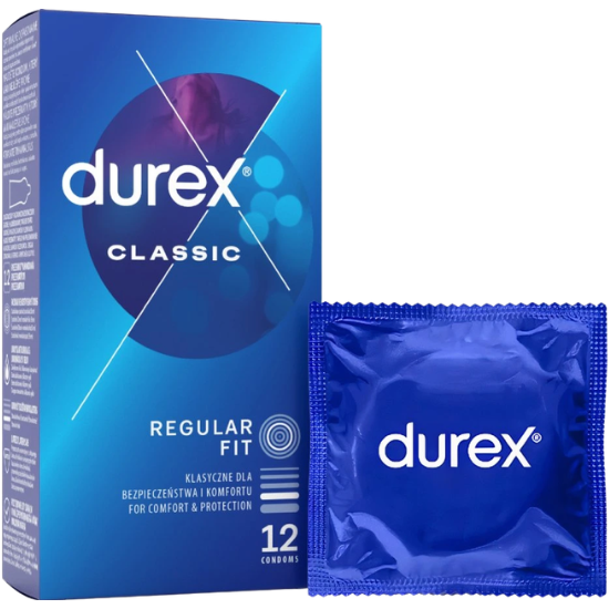 Tandenborstel.com Durex Condooms Classic - Regular Fit - 12 stuks aanbieding
