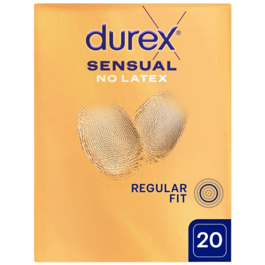 Durex Durex Condooms Sensual No Latex - Regular Fit - 20 stuks
