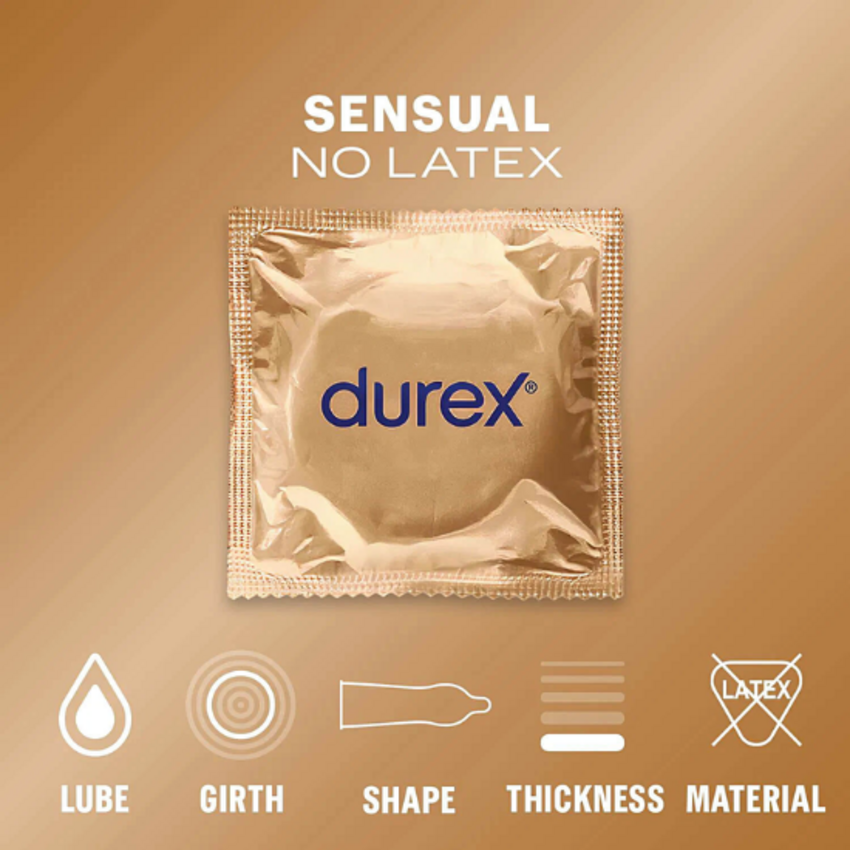 Durex Durex Condooms Sensual No Latex - Regular Fit - 20 stuks