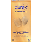 Durex Condooms Sensual Ultra Thin - Regular Fit - 10 stuks Durex Durex Condooms Sensual Ultra Thin - Regular Fit - 10 stuks