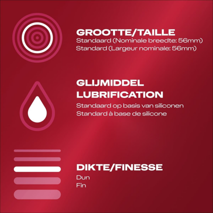 Durex Durex Condooms Feel Thin - Regular Fit - 12 stuks