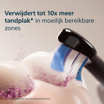 Philips Philips Sonicare S2 Sensitive Black opzetborstels HX6054/88 - 4 stuks