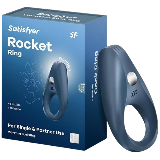 Tandenborstel.com Satisfyer Rocket Ring - Dark Blue aanbieding