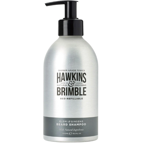 Hawkins & Brimble Elemi & Ginseng Eco-refillable Beard Shampoo - 300 ml
