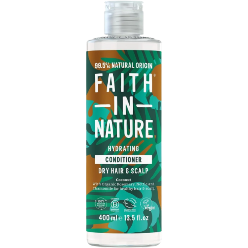 Faith in Nature Coconut Conditioner - Normaal tot Droog Haar - 400 ml Faith in Nature Faith in Nature Coconut Conditioner - Normaal tot Droog Haar - 400 ml