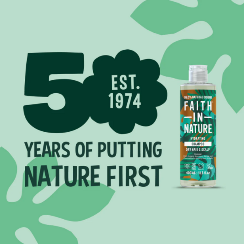 Faith in Nature Faith in Nature Coconut Shampoo - Normaal tot Droog Haar - 400 ml