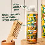 Faith in Nature Faith in Nature Shea & Argan Shampoo - Krullend & Droog Haar - 400 ml
